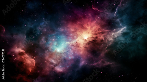 SPACE GALAXY BACKGROUND WALLPAPER