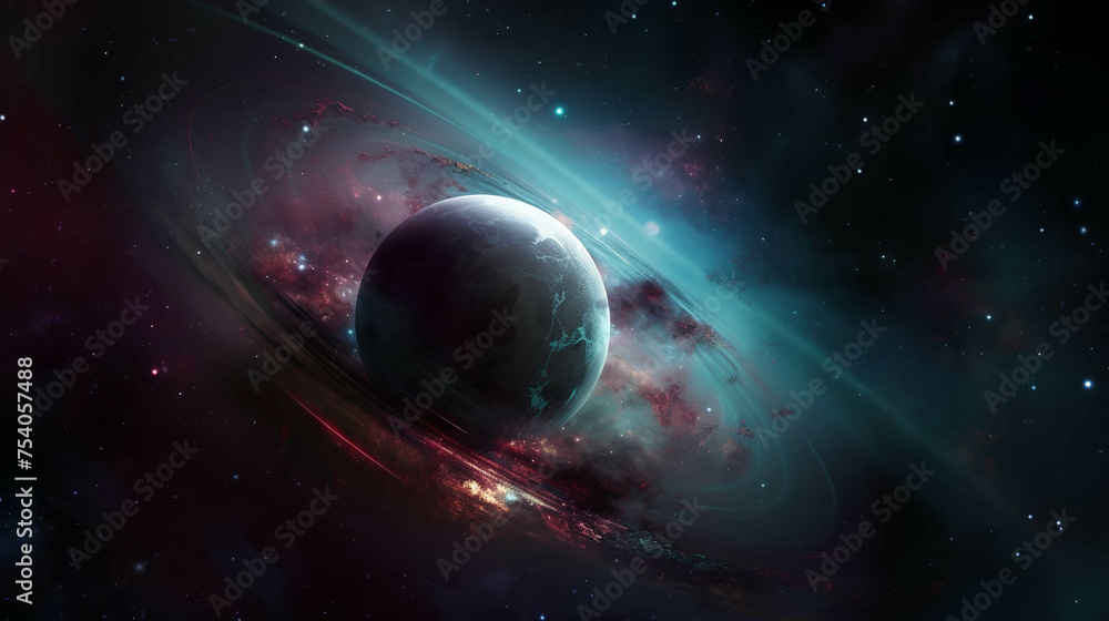 Obraz premium SPACE GALAXY BACKGROUND WALLPAPER