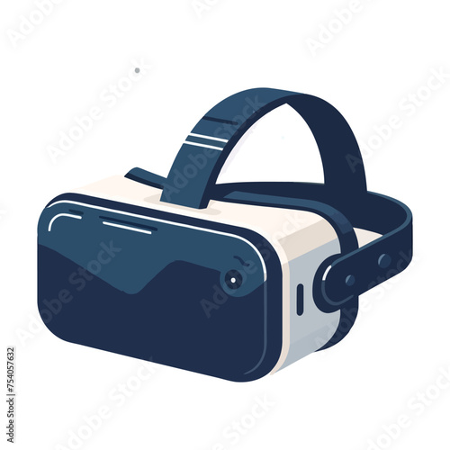 illustration of technology concept. VR-glasses, smartphones, smart speakers, tablets, smart watches