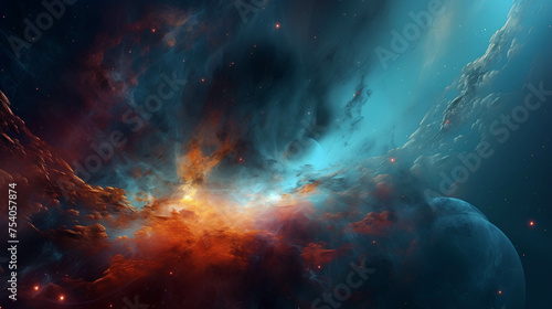 SPACE GALAXY BACKGROUND WALLPAPER