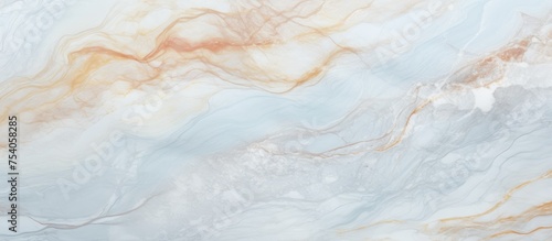 A detailed close-up view of a marble textured surface, showcasing intricate patterns and textures on a ceramic wall or floor tile. The surface appears smooth and polished,
