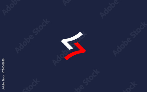 letter s with number 7 logo icon design vector design template inspiration