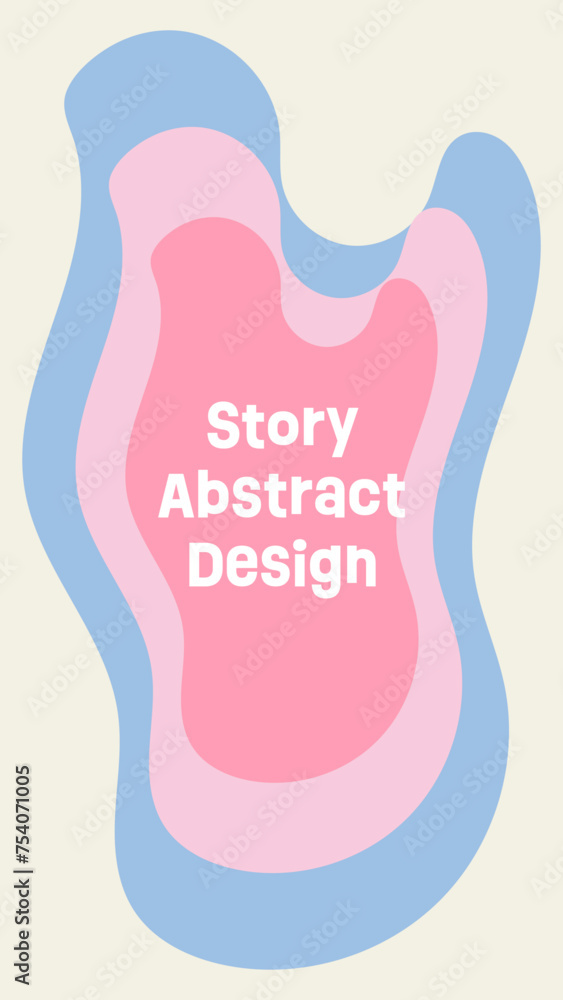 Abstract template social media background design with pastel color, colorful, playful style Abstract template social media background design with pastel color, colorful, playful style