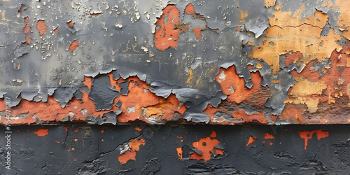 Rusty metal texture. Rusty metal background. Abstract rusty metal background with Grunge rusty metal texture with rust.