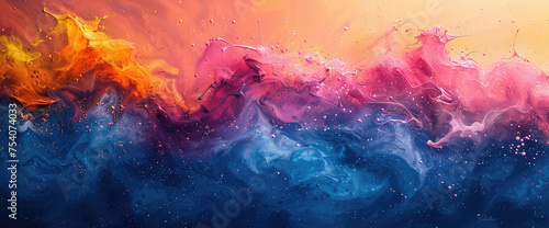 Abstract splash background for graphics use. Created with Ai