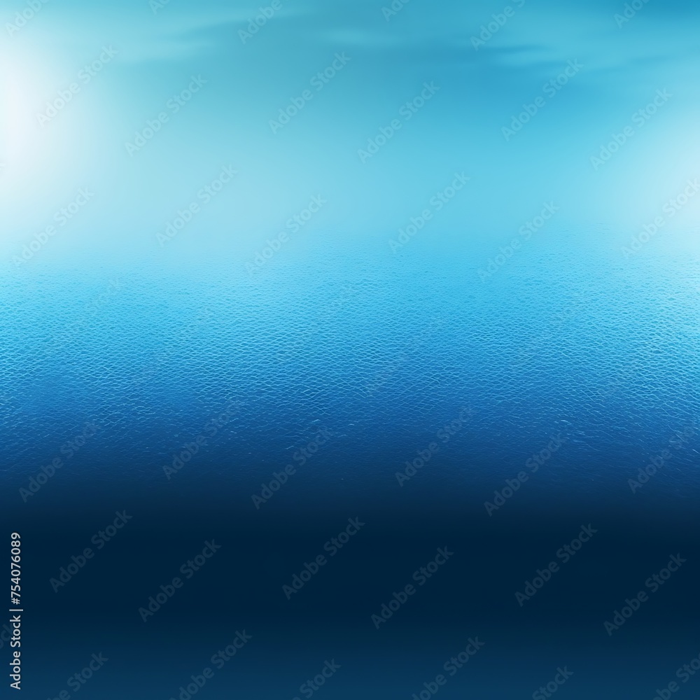 Obraz premium blue sea sky , color gradient rough abstract background shine bright light and glow template empty space , grainy noise grungy texture