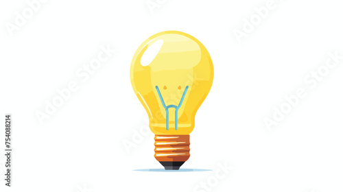 Bulb big idea icon vector illustration