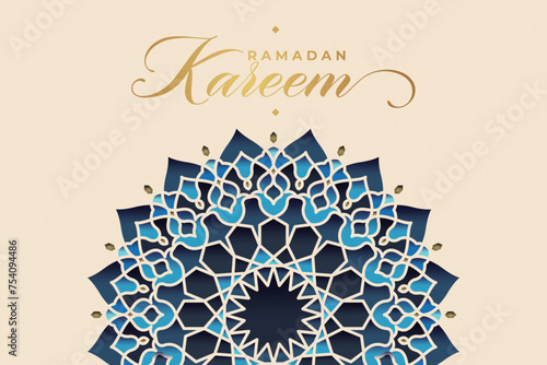Vector file, elegant luxury Ramadan, Eid al-Fitr, Islamic background decorative greeting card