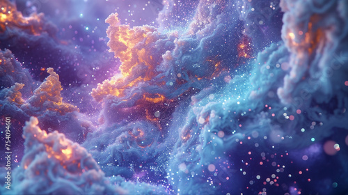 background with space