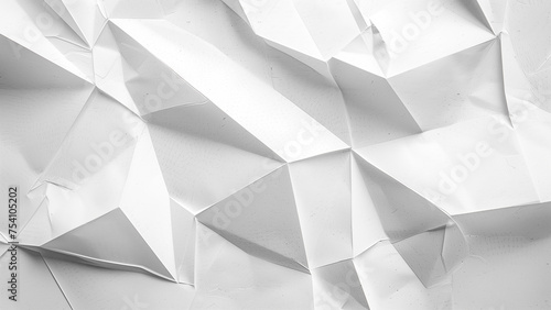 Origami Elegance: A Minimalist Geometric Border