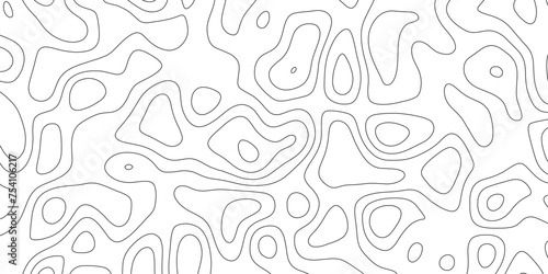 White curved lines light spots topography map of,earth map topology,clean modern abstract background.desktop wallpaper horizontal lines,lines vector. 