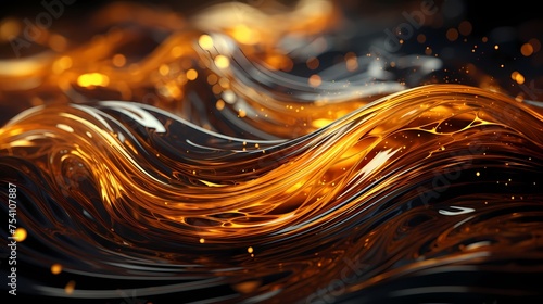 Liquid silver and blazing gold merging with explosive energy, crafting a visually intense and abstract display captured in high definition