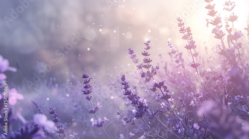 water drops on purple background © Zia