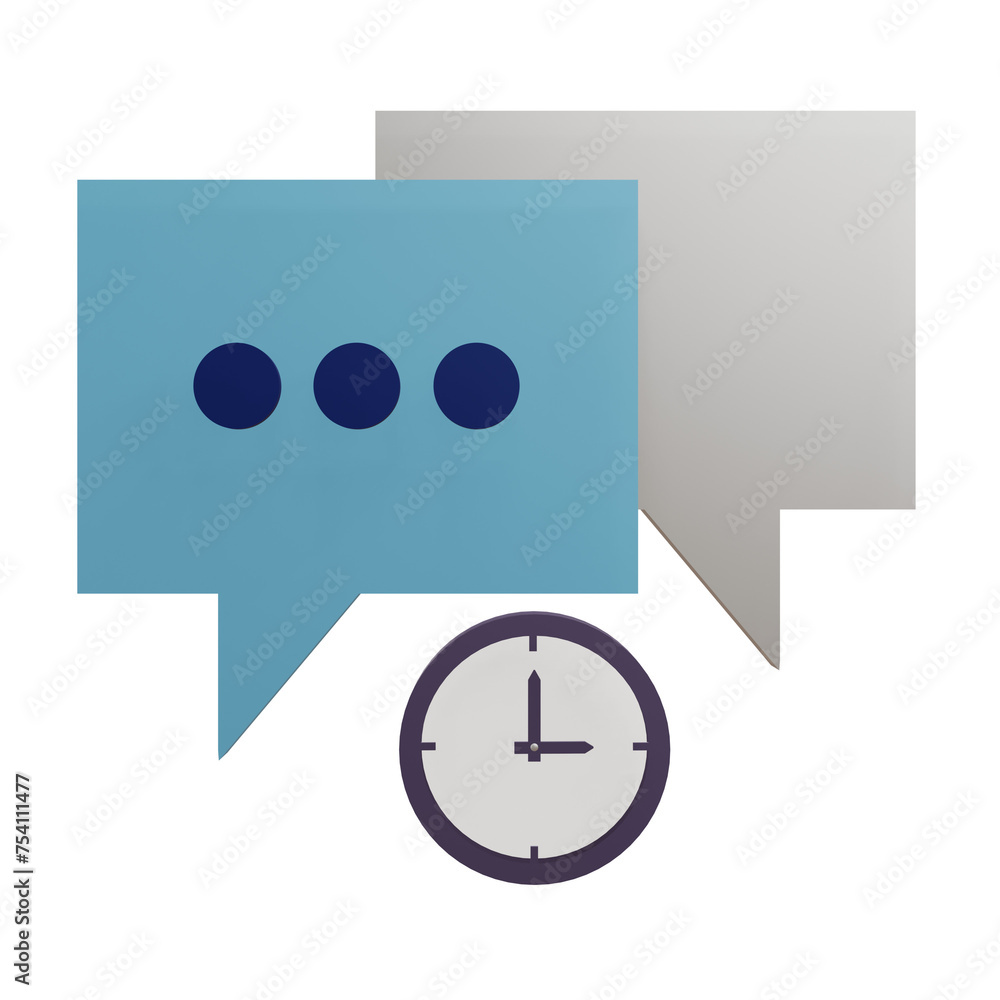3 D illustartion of interactive session icon 3 D illustartion of interactive session icon