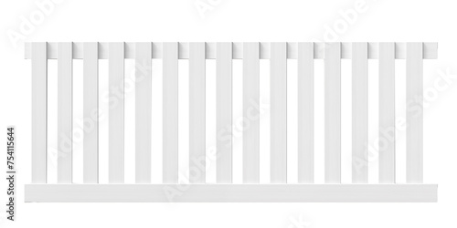 fence isolated on white background  wall