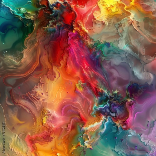 Wallpaper Mural Abstract images consisting of different colors

 Torontodigital.ca