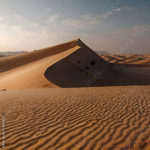Fototapeta Naklejka Na Ścianę i Meble -  Sand dunes in the desert,