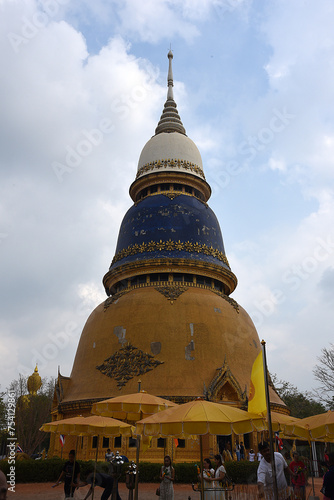 Alter buddhistischer Tempel , Stupa in Thailand