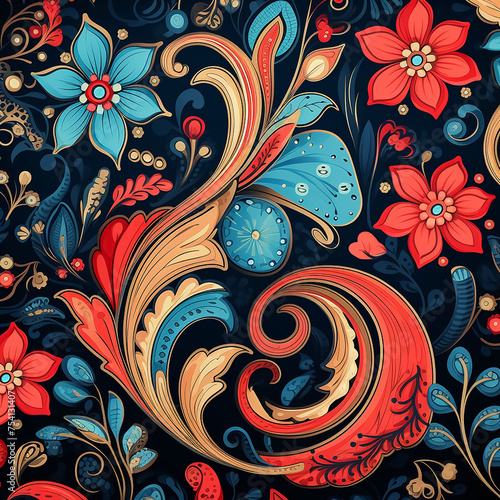 abstract floral background