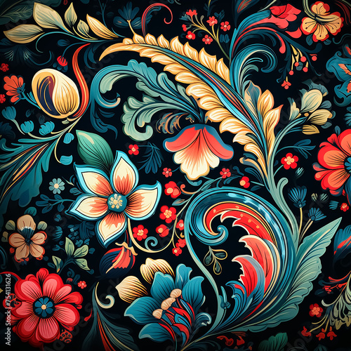 abstract floral background
