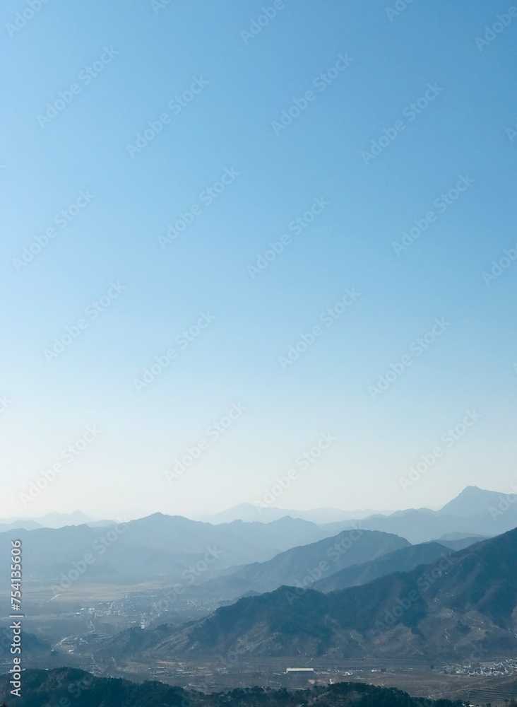 Fototapeta premium Hills, China