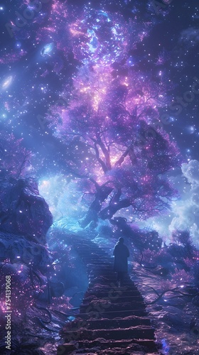 Wallpaper Mural Dreamlike Existence 3D Rendering A Surreal World Shaped by Dreams Torontodigital.ca