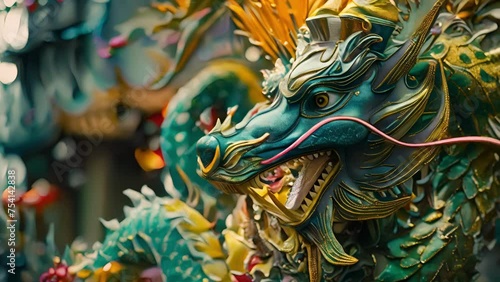 Wallpaper Mural Elaborately decorated floats parade through the city showcasing the creativity and imagination of the locals. Torontodigital.ca