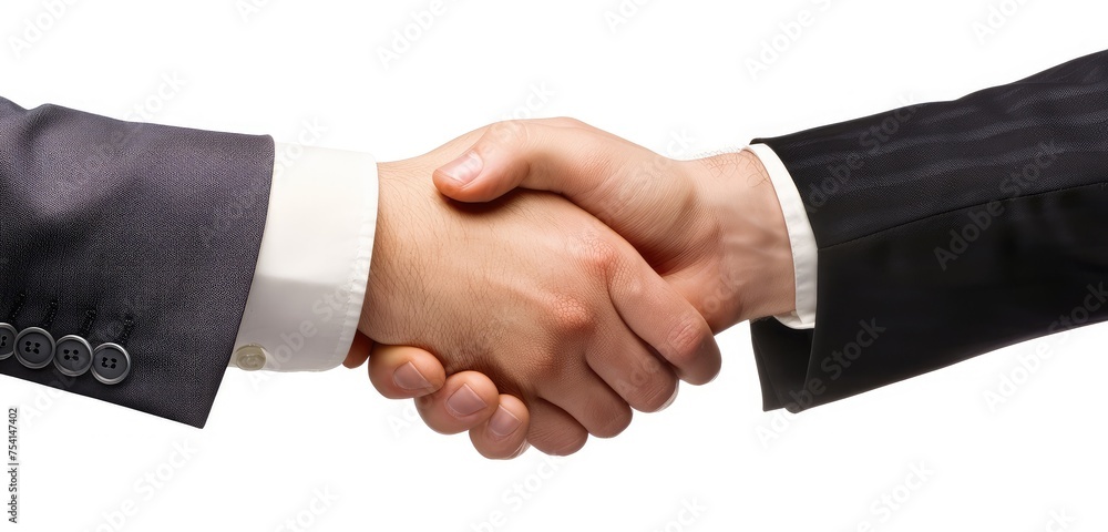 Professional Handshake Sealing a Business Deal
