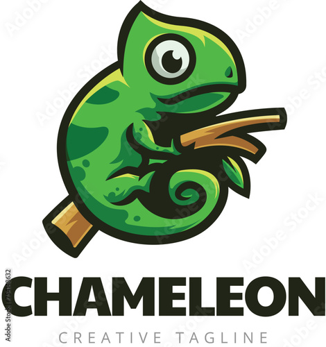 chameleon logo (ID: 754148632)