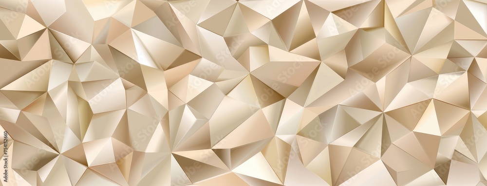 Beige Low Poly Geometric Abstract Background Beige Low Poly Geometric Abstract Background