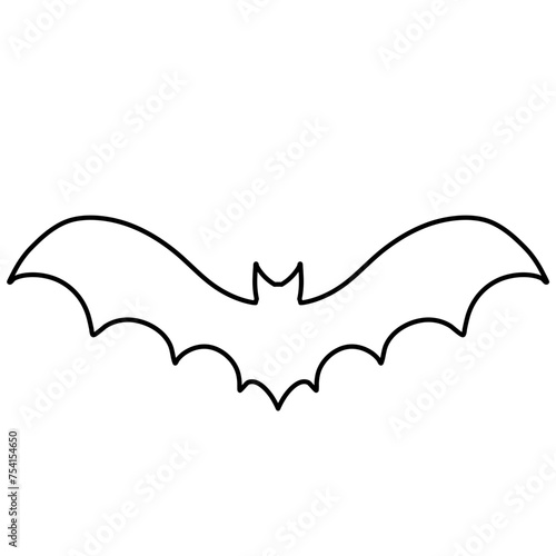 Bat Outline