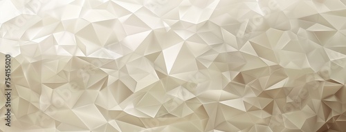 Abstract Geometric Polygonal White Background