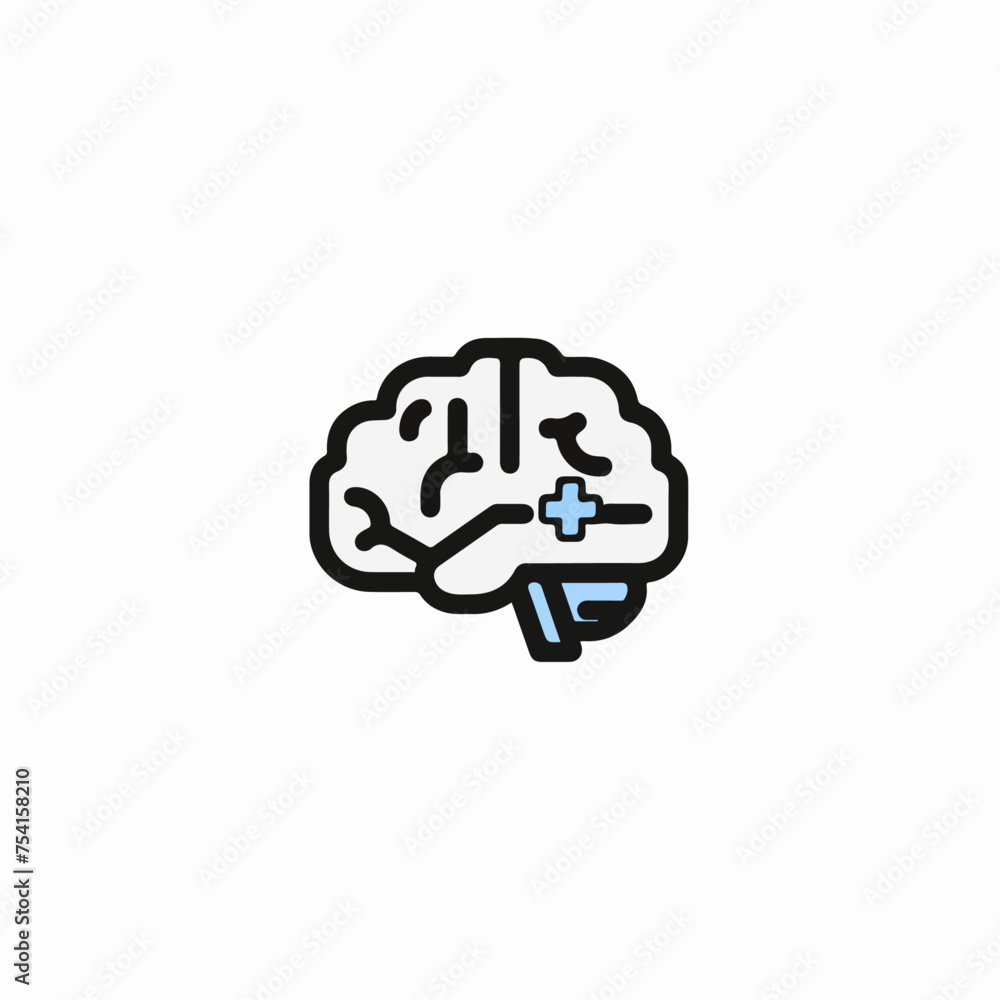 Brain symbol, minimal,medical icon
Brain symbol, minimal,medical icon