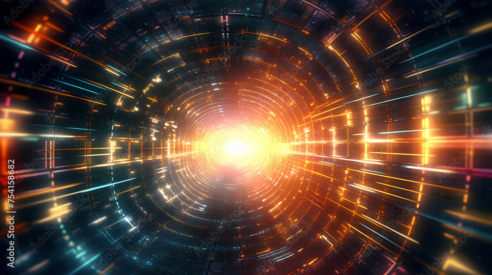 Premium digital art, technology concept background Premium digital art, technology concept background