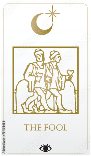 Tarrot designs message single cards 