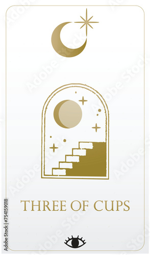 Tarrot designs message single cards 
