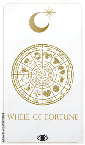 Tarrot designs message single cards 