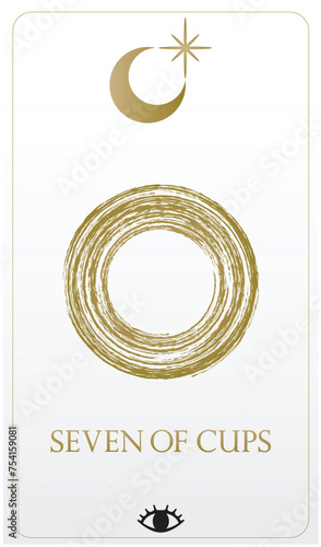 Tarrot designs message single cards 