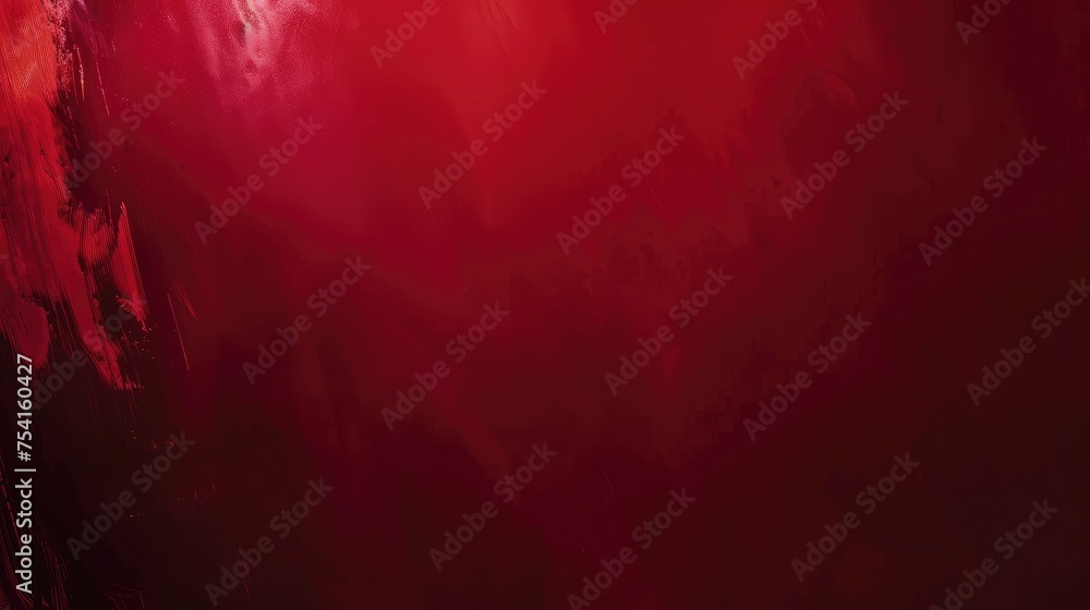 Abstract Red and Black Painted Artistic Background