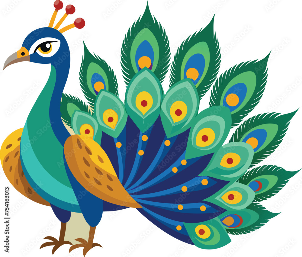 a--bird-peacock--vector-illustration .eps