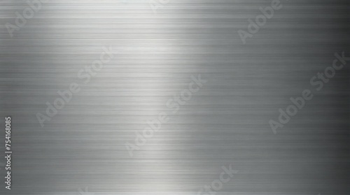Brushed metallic surface featuring horizontal lines and reflective illumination 