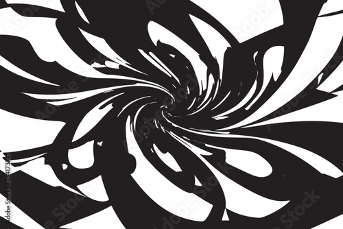 abstract art black texture on white background and it is a vector image for background texture