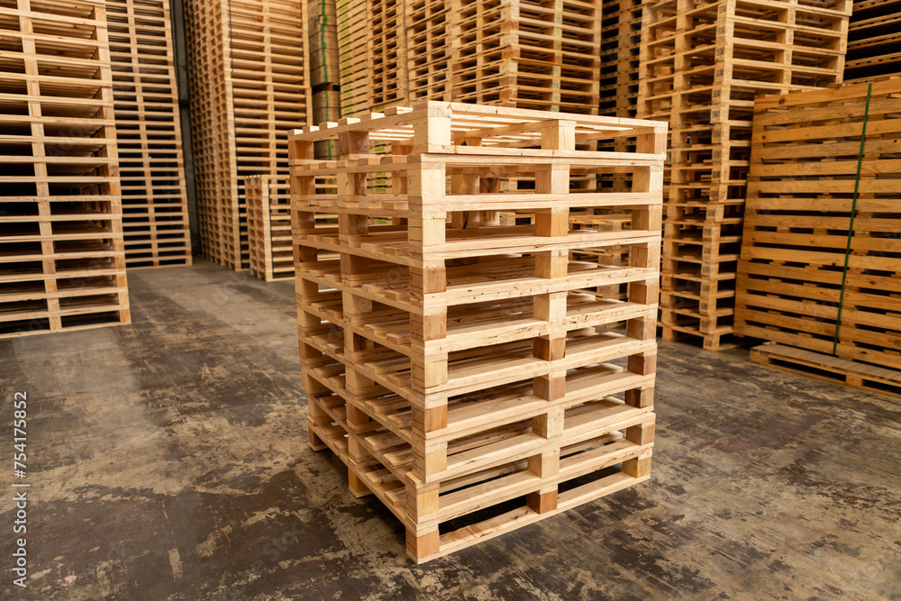 Stack of raw wood, Lumber warehouse storage wooden. Timber goods storehouse. wood import-export industry. Stack of raw wood, Lumber warehouse storage wooden. Timber goods storehouse. wood import-export industry.