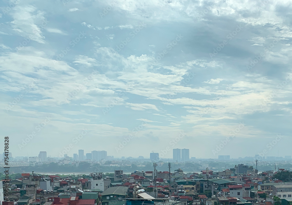 Naklejka premium Ho Chi Min City, Vietnam