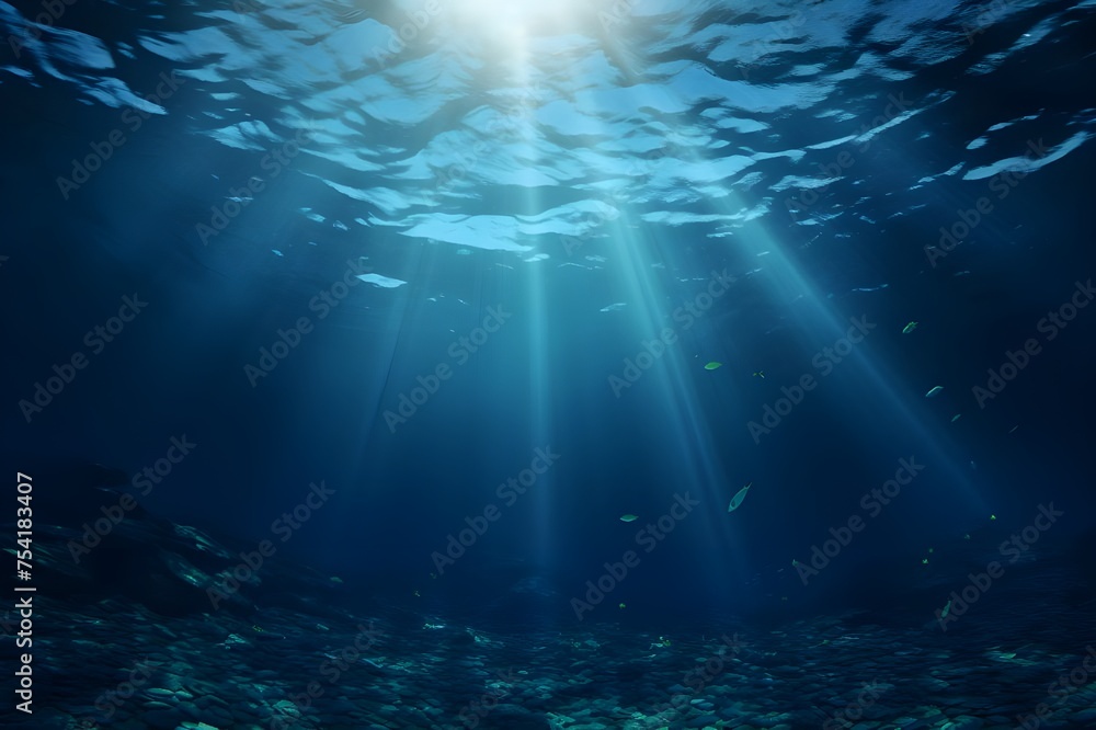 Abstract underwater backgrounds with sun beam and water ripple
Abstract underwater backgrounds with sun beam and water ripple