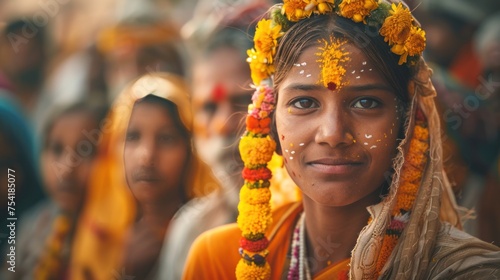 The people of India represent diverse cultural traditions.