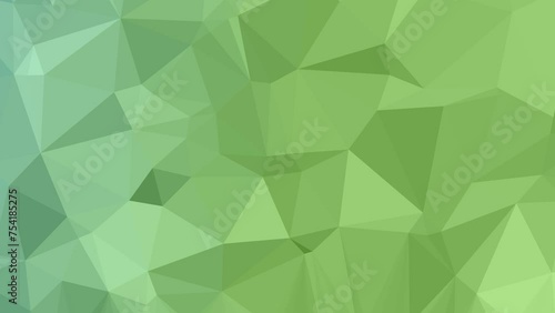 Energetic Velocity Unveiled: Abstract Low Poly Triangles Dancing Across the Cinematic Screen