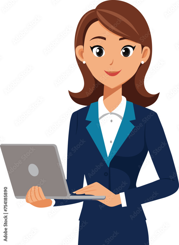 business woman with laptop vector illustration, business woman with laptop vector illustration,