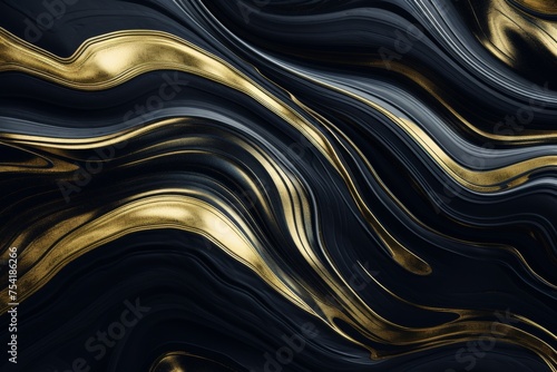 Luxurious abstract marble and gold marbling texture with elegant style lines