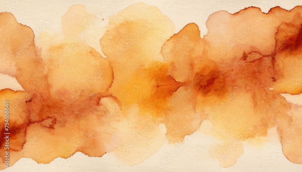Obraz premium Abstract paper alcohol watercolor background in beige colours